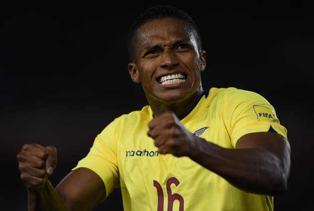 O experiente Antonio Valencia é uma das referências da seleção equatoriana