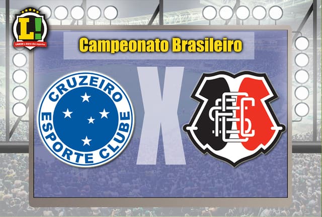 Apresentação Cruzeiro x Santa Cruz Campeonato Brasileiro