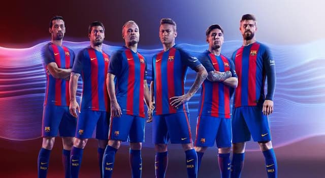 Uniforme do Barcelona