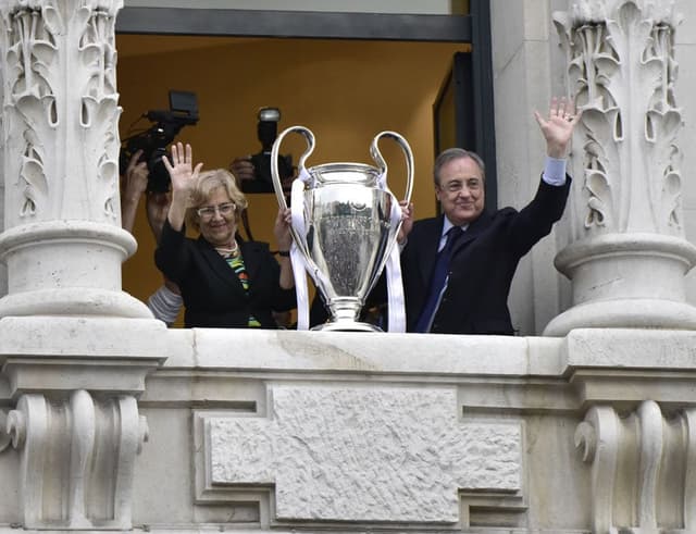 Liga dos Campeões - Festa do Real Madrid - Florentino Perez