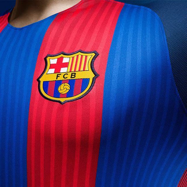 Detalhe camisa Barcelona