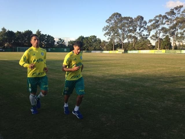 treino do Palmeiras