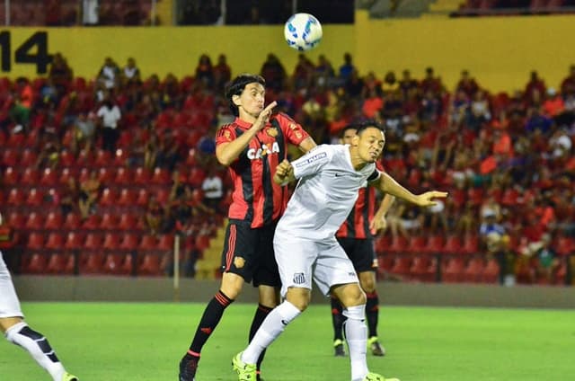 Último jogo - Sport 1 x 1 santos - 6 de setembro de 2015