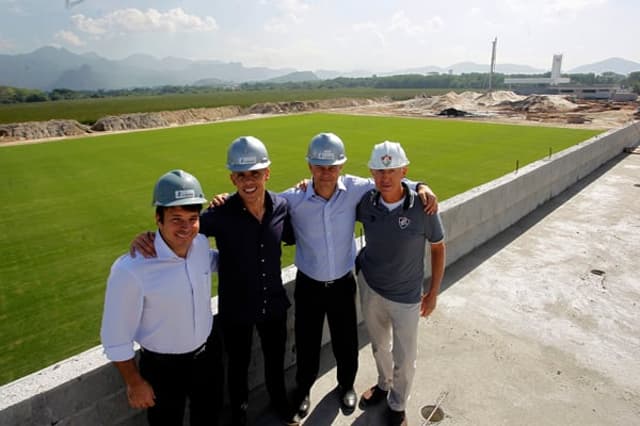 CT do Fluminense em construção