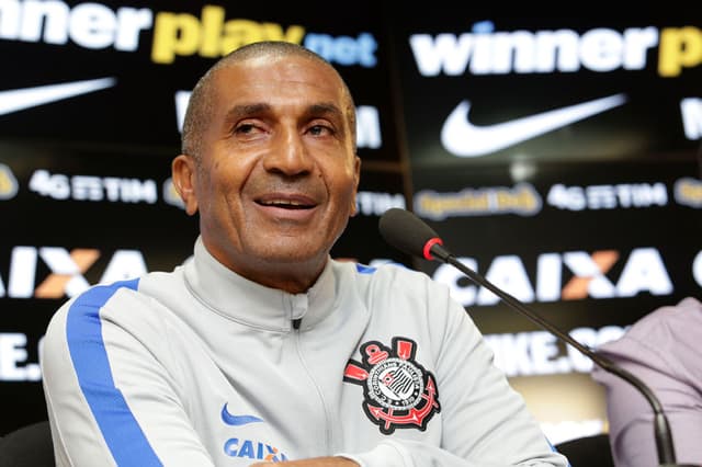 Primeiro treino do Corinthians com o novo Técnico Cristovão Borges