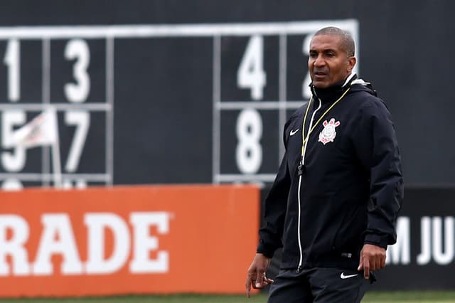 Primeiro treino do Corinthians com o novo Técnico Cristovão Borges