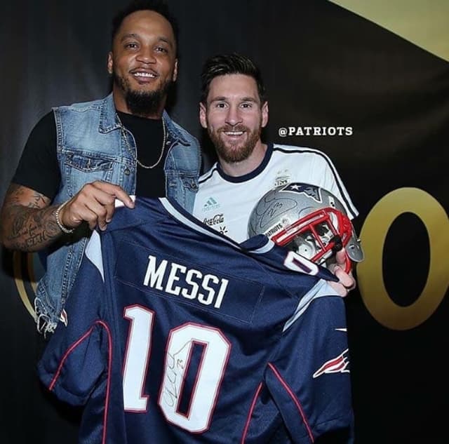 Messi e Patrick Chung