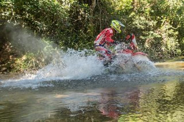 Gregório Caselani, vencedor da categoria motos do Baja Jalapão 500