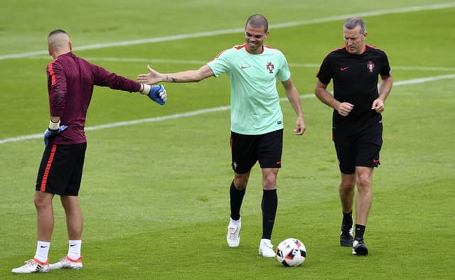 Pepe - Treino de Portugal