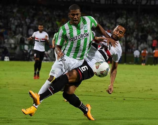 19/11/2014 – Copa Sul-Americana: Atlético Nacional 1 x 0 São Paulo, último confronto entre as duas equipes