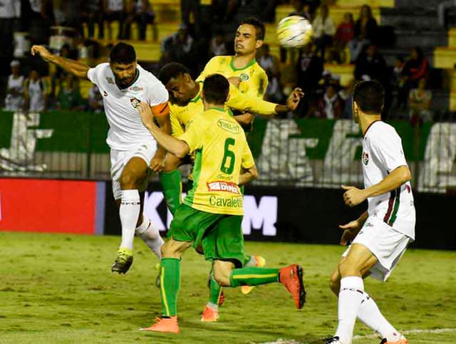 Último encontro: Fluminense x Ypiranga-RS -&nbsp;Primeiro jogo da terceira rodada da Copa do Brasil