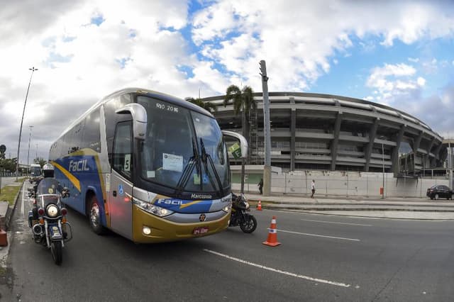 Simulação da Abertura das Olimpíadas