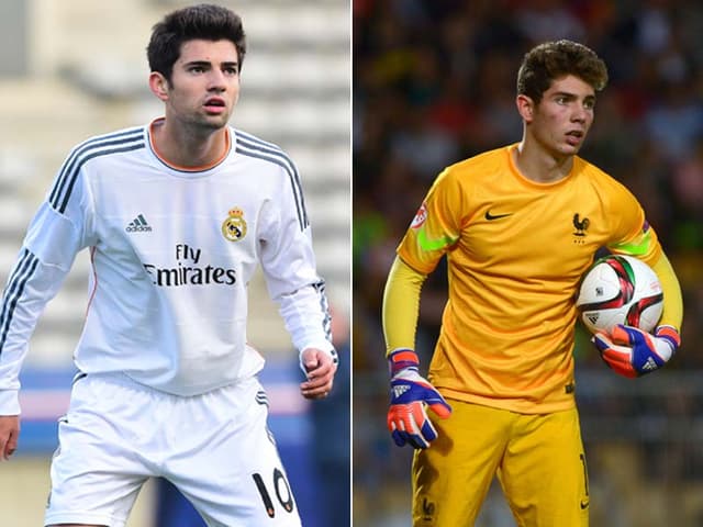 Enzo Zidane e Luca Zidane