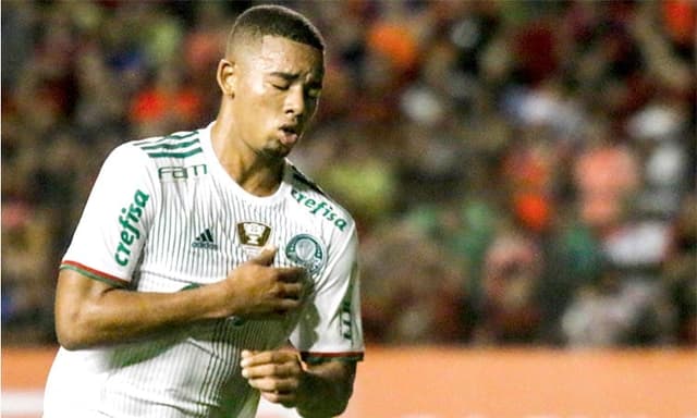 Gabriel Jesus (Palmeiras) tem 10 gols