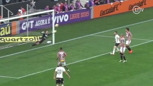 Cássio e Denis fazem defesas milagrosas no clássico paulista