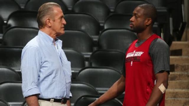 Pat Riley e Dwyane Wade