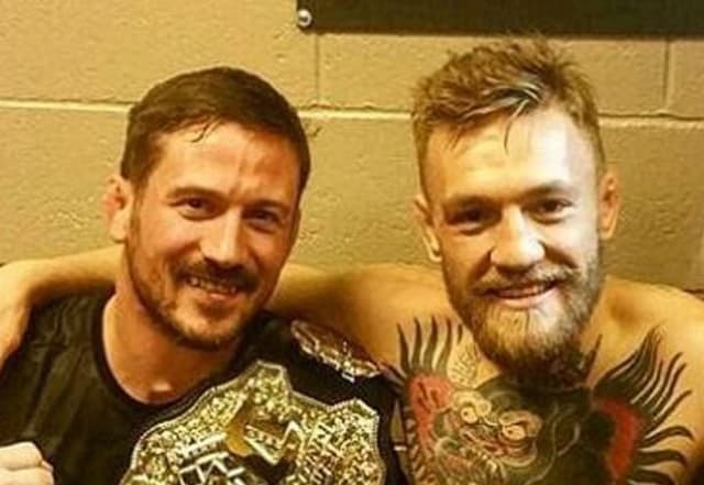 Conor mcGregor e John Kavanagh