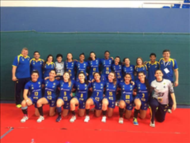 Seleção Brasileira Juvenil Feminina de Handebol busca avançar no mundial. Foto: Divulgação CBHb