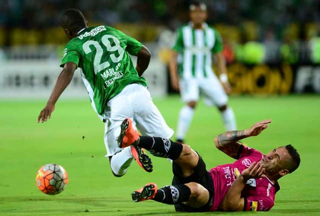 Atletico Nacional x Del Valle (Foto:AFP)