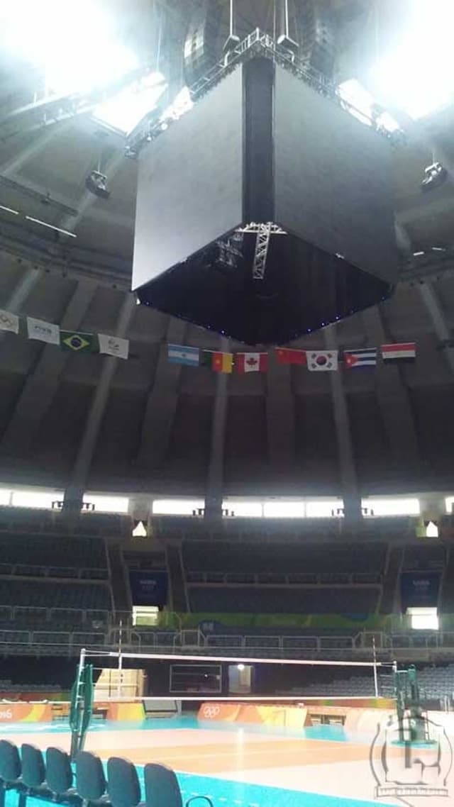 Fotos do Maracanãzinho.