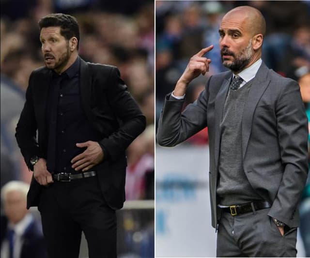 Simeone e Guardiola