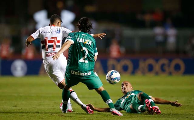 Último confronto - São Paulo 0 x 0 Chapecoense &nbsp;(17/09/2015, no Morumbi, pelo Brasileirão)&nbsp;