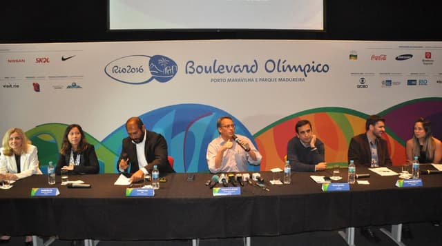 No dia da abertura oficial dos Jogos, o Boulevard Olímpico será aberto ao público