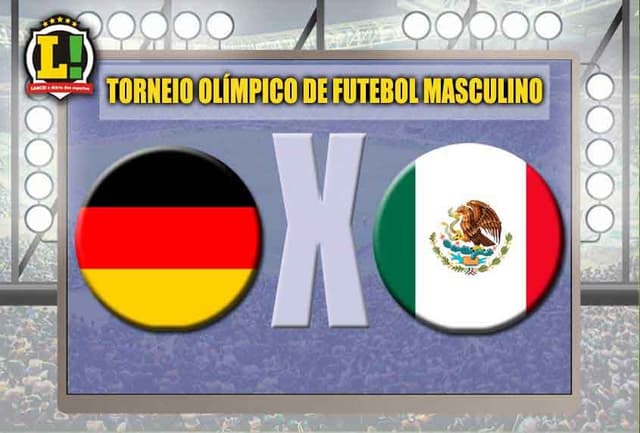 Apresentação Alemanha x México Torneio Olímpico de Futebol Masculino