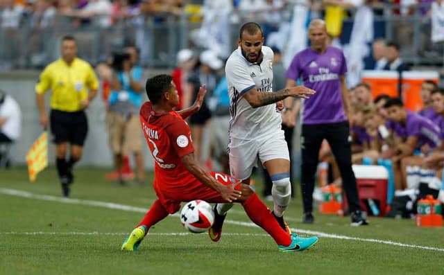 Thiago Silva e Jese - PSG x Real Madrid