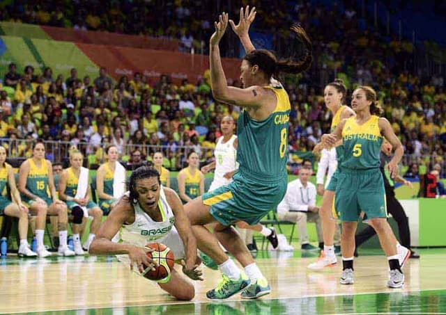 Basquete Feminino entre Brasil x Australia