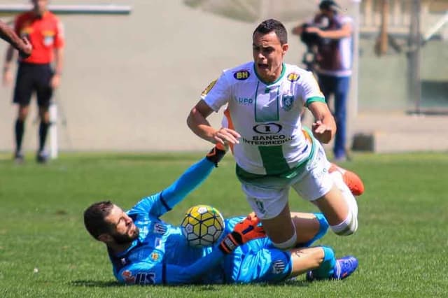 Último confronto: 7/8/2016 - América-MG 1 x 0 Santos