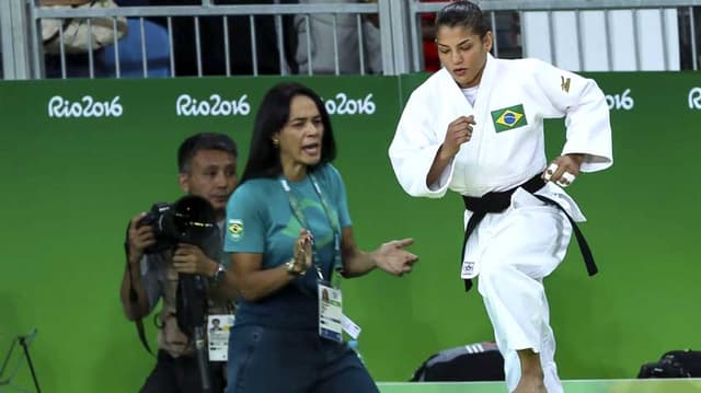 Sarah Menezes foi medalhista de ouro nos Jogos de Londres-2012