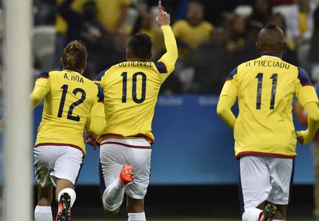 futebol masculino - Colombia x Nigeria