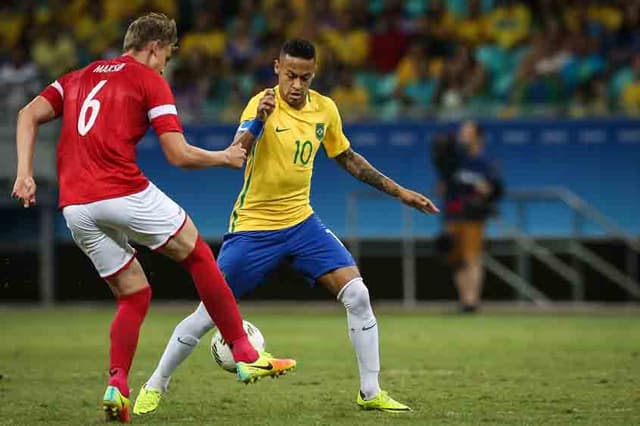 Brasil x Dinamarca (Foto:Pedro Martins/AGIF)