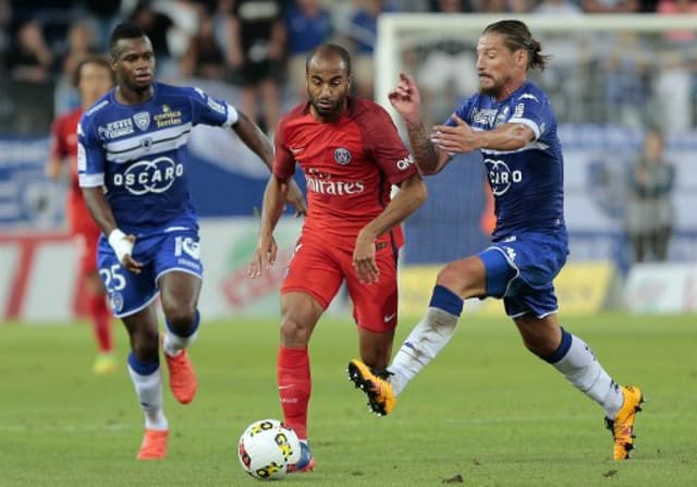 Lucas - Bastia x PSG