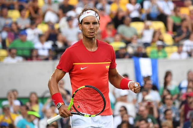 Rafael Nadal caiu para Juan Martín del Potro&nbsp;