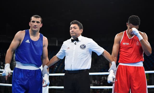 Brasileiro, árbitro Jones Kennedy Silva do Rosário foi centro das atenções em algumas lutas de boxe da Rio-2016