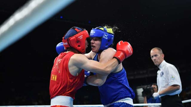 Andreia Bandeira foi derrotada na decisão e eliminada da Rio-2016