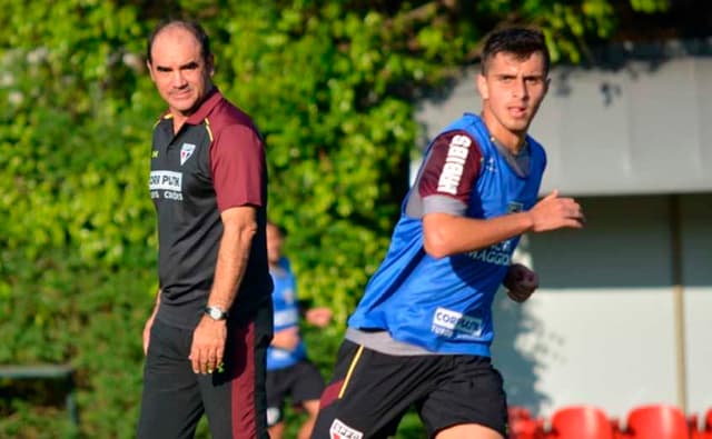 Ricardo Gomes - Treino SPFC