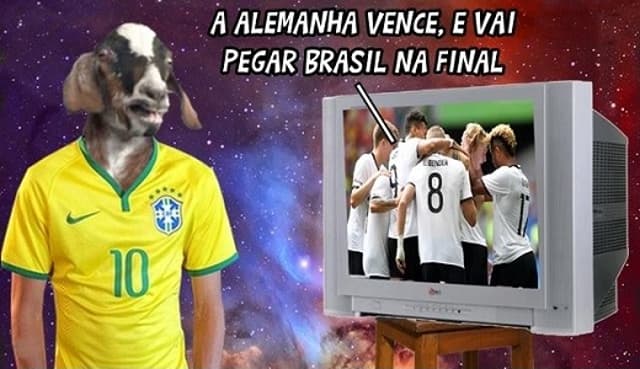 Brasil e Alemanha - Memes