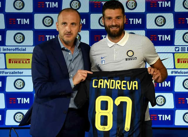 Candreva apresentado