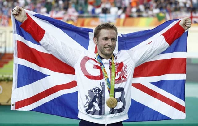 Jason Kenny, maior medalhista britânico no Rio, conquistou três medalhas de ouro no ciclismo nos Jogos&nbsp;