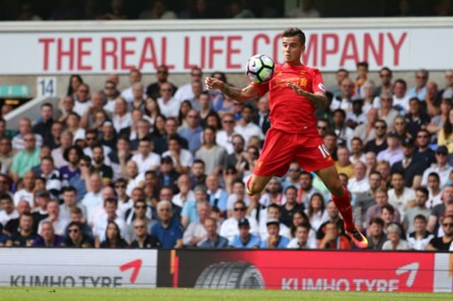 Philippe Coutinho - Tottenham x Liverpool