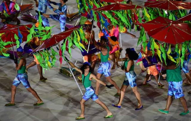 Cerimonia de Abertura Paraolímpica (Foto:AFP)