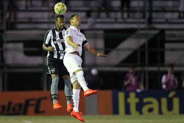 Botafogo x Santos (Foto: Vitor Silva/Sspress)