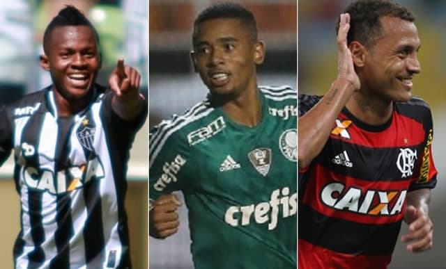 Cazares, Gabriel Jesus e Alan Patrick