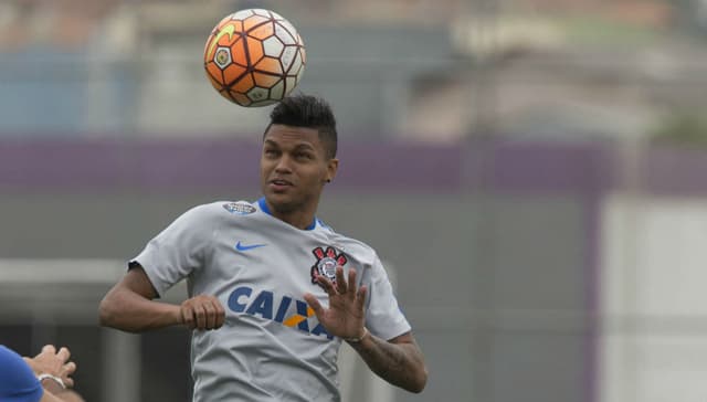 Bruno Paulo durante o treino deste sábado