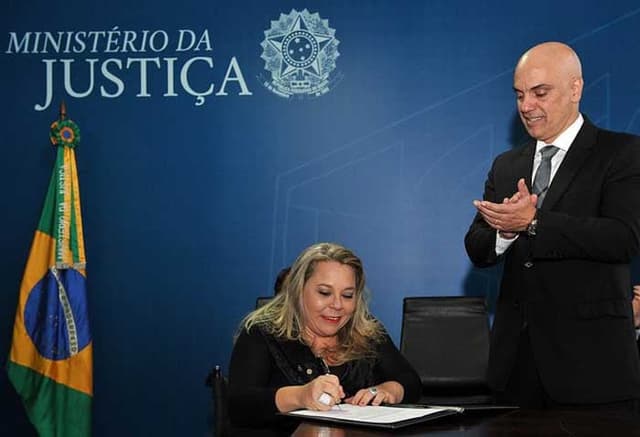 A secretária especial dos Direitos da Pessoa com Deficiência do MJC, Rosinha da Adefal