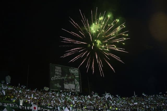 O estádio Atanasio Girardot, em Medellín, foi palco do título do Atlético Nacional em 2016