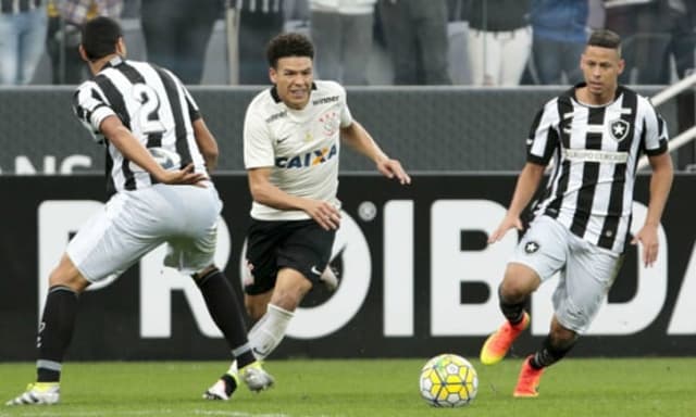 Último encontro: Corinthians 3x1 Botafogo (Nona rodada do Brasileirão-2016)